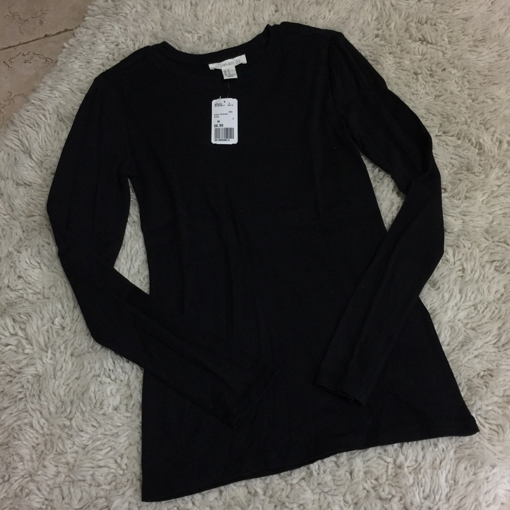 Forever 21 Black Long Sleeve